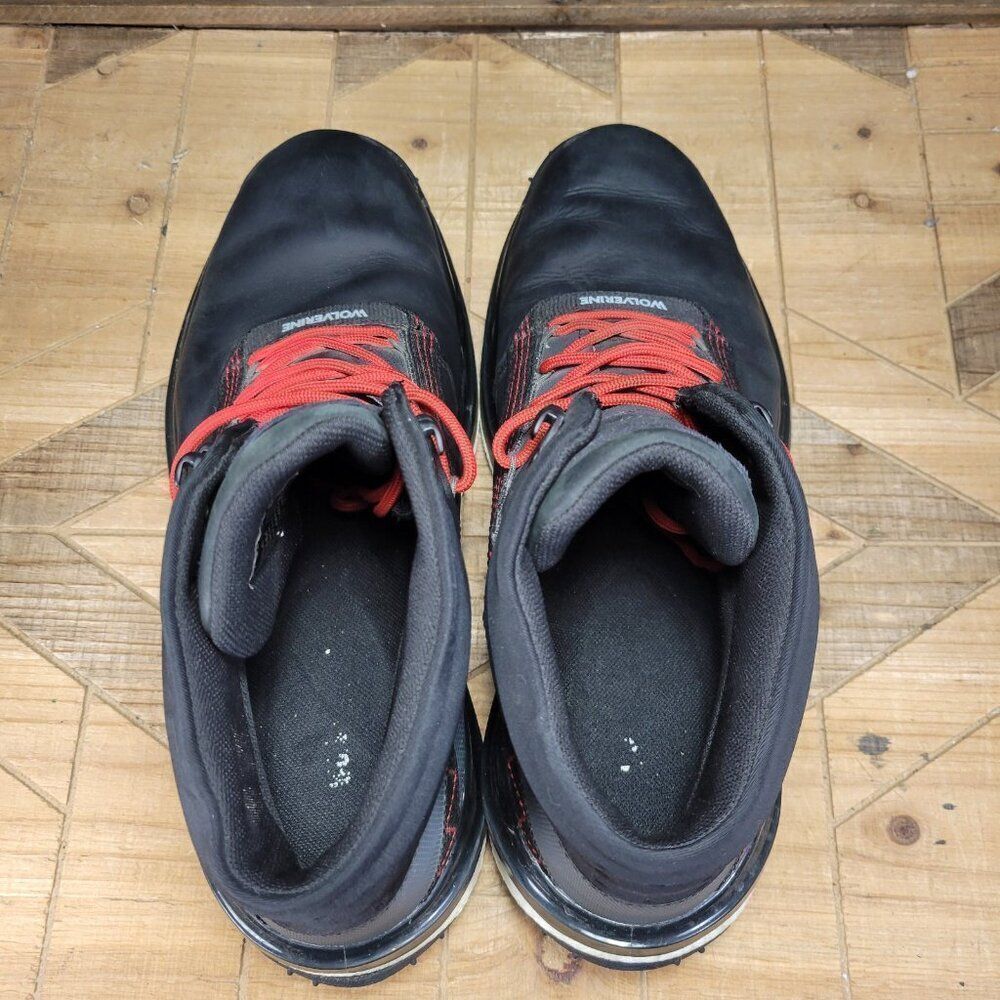 Wolverine‎ Conquer Ultraspring Hiking Boots Men's Mid Black Waterproof - US 13M - Picture 10 of 11
